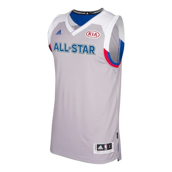 Adidas Mens Allstar East Jersey, Grey, X-Large