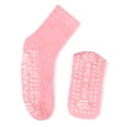 thumbnail image 3 of Hipuroga Slipper Socks Anti-Slip Fuzzy Socks for Women Hospital Socks Home Plush Microfiber Sleeping Warm Socks House Fleece redyellowgreenbluepurple Female Crew, 3 of 6