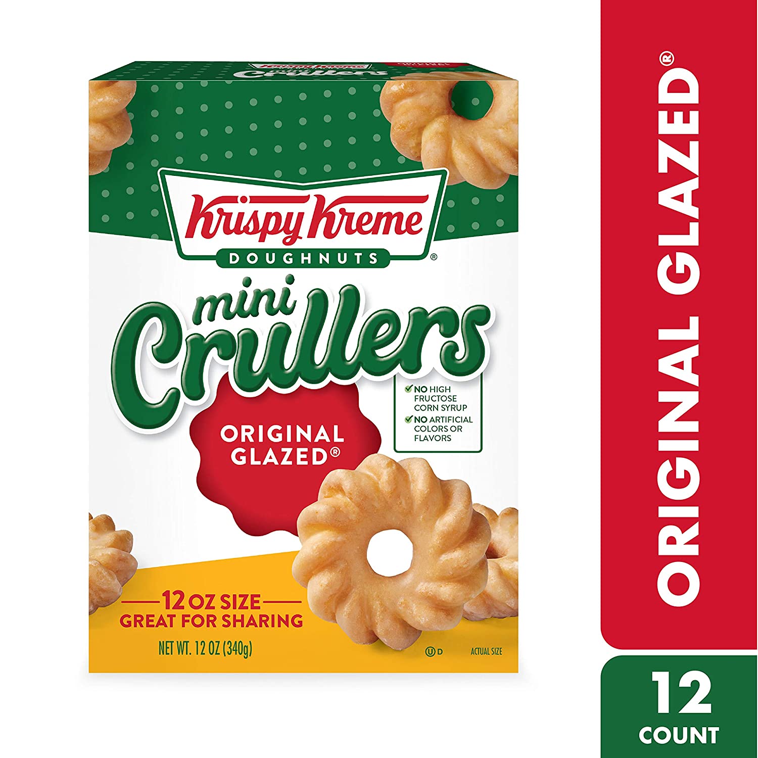 Krispy Kreme Original Glazed Crullers 12 oz - image 2 of 6