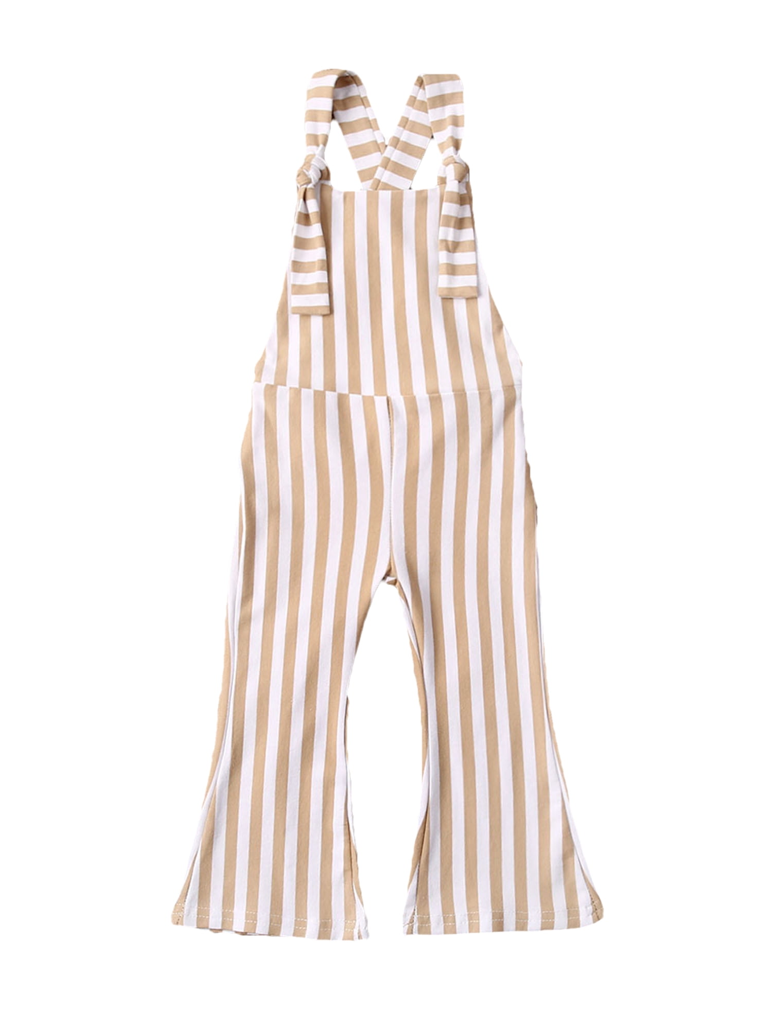 striped backless jumpsuit