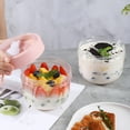 thumbnail image 5 of ACDANC 2026 New Overnight Oats Containers with Lids Oatmeal Container Leak Proof Oats Jars Bpa Free Reusable Portable Plastic Food Storage Container for Oatmeal Yogurt Soup Cereal Milk and More, 5 of 7