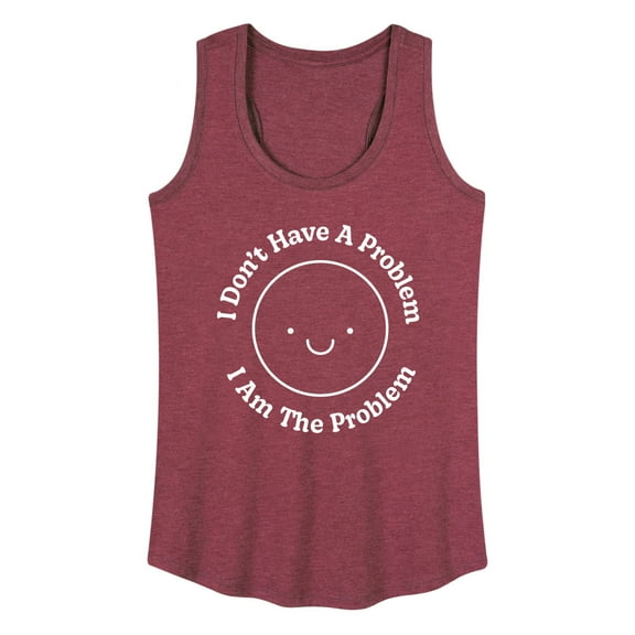Instant Message - I Am The Problem  - Women's Racerback Tank Top