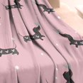 thumbnail image 3 of Cute Cartoon Dachshund Blanket,Comfortable Soft Flannel Throw Blanket,All Season,Warm Lightweight Blankets for Sofa Bed Couch Living Room Chair,30"x40", 3 of 4