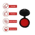 thumbnail image 4 of ZheElen 3pcs Stamp Ink Pad Portable Quick-Drying Ink For Wide Range Of Uses Fingerprint Ink Pad Stamp Pad 1Set, 4 of 6