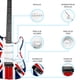 thumbnail image 4 of Paquete Guitarra Eléctrica Steelpro Jethro 022-SK Diestro, 4 of 8