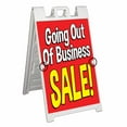 thumbnail image 1 of Going Out Of Business Sale (24" X 36") Deluxe A-Frame Signicade, Includes 2 Removable Panels & Stand, 1 of 4