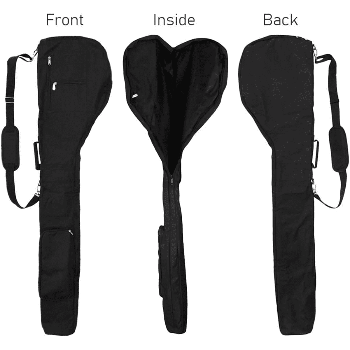 2X Golf Foldable Bag-Driving Range Mini Training Practice Golf Bag Travel Case