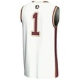 thumbnail image 3 of Male GameDay Greats #1  White Florida State Seminoles  Lightweight Basketball Jersey, 3 of 4