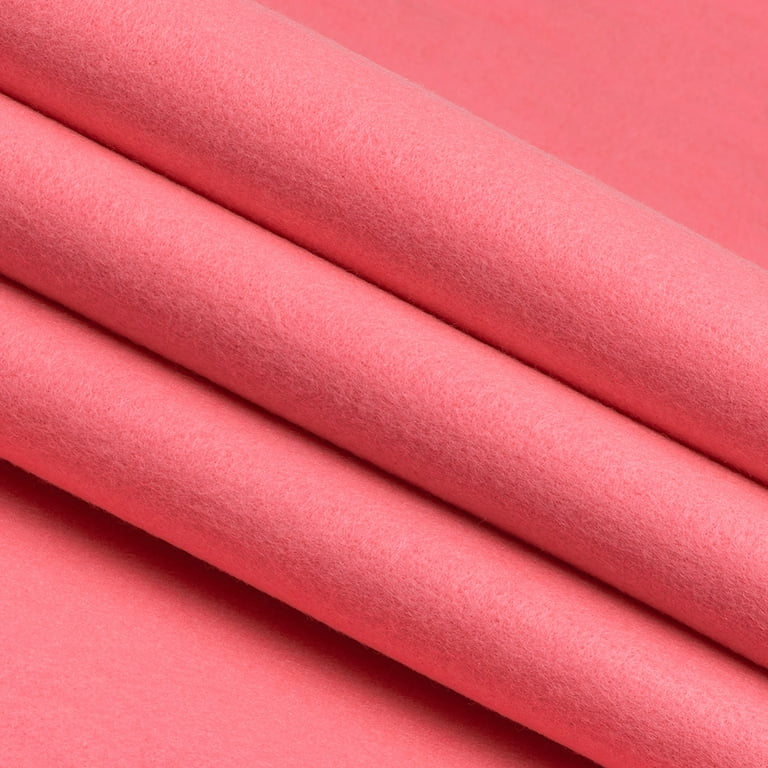 Light Pink Felt 12 x 10 Yard Roll - Soft Premium Felt Fabric