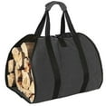 thumbnail image 1 of Outdoor Firewood Tote Bag Portable Black 600Dpvc, 1 of 4