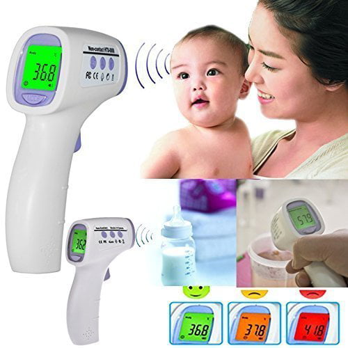 LCD Infrared Digital Thermometer Non-Contact Forehead Baby/Adult Body Termometer 