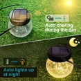 thumbnail image 3 of Linternas solares Kolpop, paquete de 6, 30 LED, impermeables, color blanco cálido, 3 of 6