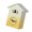 Yellow, variant on lanema Cuckoo Wall Clock Decorative Clock Cuckoo Clock Volumes Adjustable Cookoo Clock