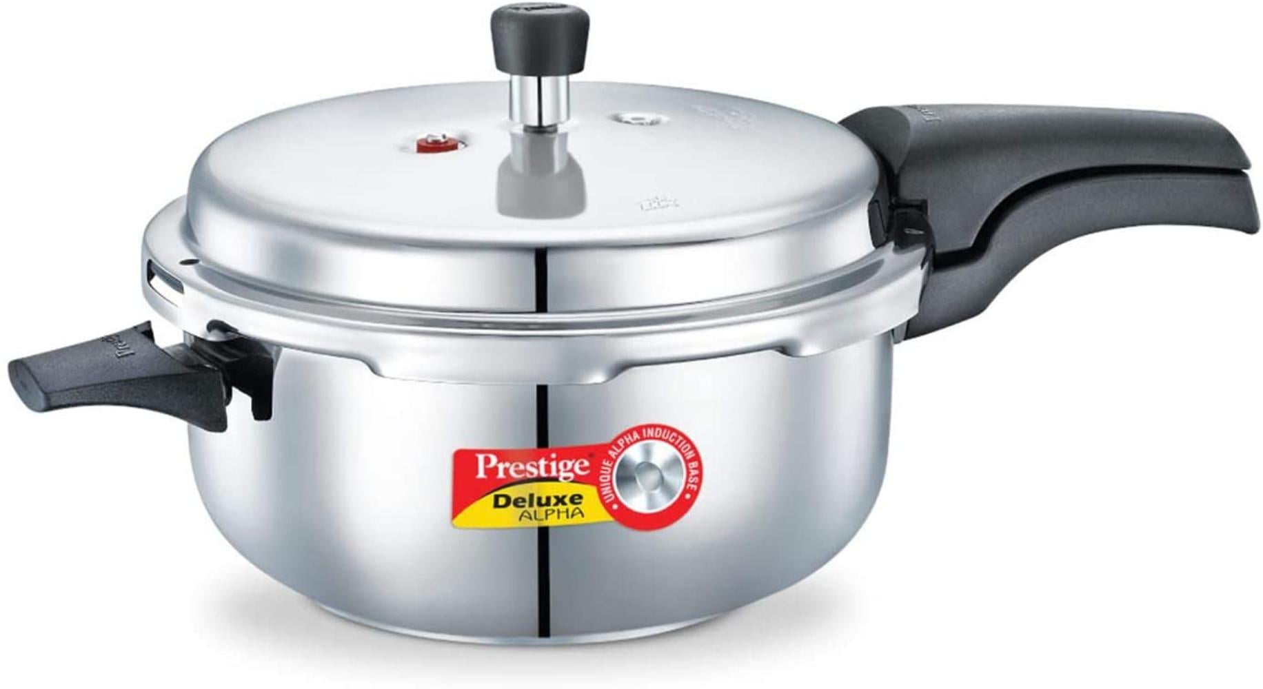 5 L Pressure Cooker Stainless Steel Deep stockpot induction Base 