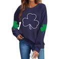 thumbnail image 4 of hotojiny St. Patrick's Day Gift for Women Lightweight Crew Neck Sweatshirt Long Sleeve Casual Loose Fit Fall Tops Everyday Wear, 4 of 6