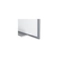thumbnail image 3 of Ghent's Vinyl 5' x 8' Mag. Projection Whiteboard in Gray, 3 of 5