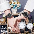 thumbnail image 1 of WIFKLSIIPG Couple Quartz Digital Watch Chronograph Leather Men's Women's Gift, 1 of 1