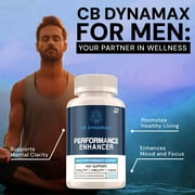 CB Dynamax for Men Dietary Supplement, CB Dyna max Male Formula Pills, 60 Capsules