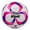 Pink, variant on Voit Morph Liga BBVA MX size 5 soccer ball, machine stitched, for training only