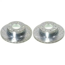 PowerStop Evolution Performance Drilled, Slotted & Plated Brake Rotor Pair