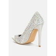 thumbnail image 3 of Super Fan Diamante Embellished Stiletto Pumps, 3 of 10