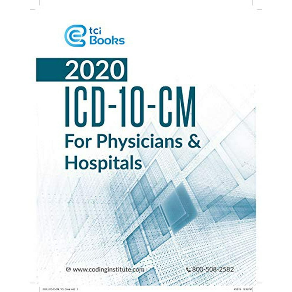ICD10 Code Changes ICD 10 Code Book 2020 ICD10CM for Physicians