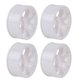 thumbnail image 4 of Paquete de 4 accesorios de llantas de rueda, piezas de repuesto, de rueda, piezas de actualización, neumáticos para camión RC 1:10 / coche a la Llantas de rueda blancas Yotijar Neumático de llanta de rueda de coche RC, 4 of 4