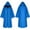 Blue, variant on Odeerbi Kids Boys Girls Halloween Cape Cloak Solid Color Long Hooded Witch Robe for Party Dress Up