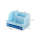 thumbnail image 3 of Organizador Multifuncional de escritorio HappyWare para Oficina Escuela Hogar Cosmeticos azul, 3 of 3