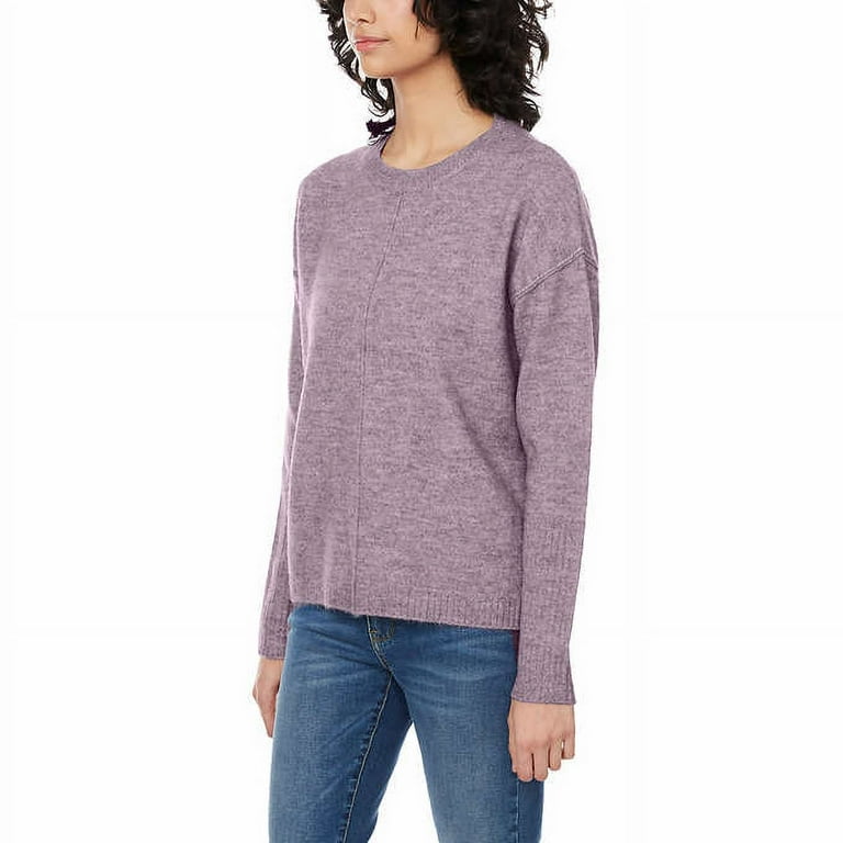 Purple crewneck sweater hotsell