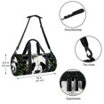 thumbnail image 5 of Panda Large Capacity Sports Bag with Interior Zipper Pocket - Ideal Gym Bag, Dance Bag, Soccer Bag - Size 17.7 Inches, 5 of 6