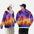 thumbnail image 6 of Haiem Palm Trees at Sunset UPF 50+ Fishing Shirts for Men Long Sleeve UV Sun Protection Hoodie Non-Mask Outdoor Hiking Shirts, 6 of 9