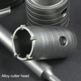 thumbnail image 7 of Sylvtty Electric Drill Hole Opener 30-160m Concrete Wall Hole Saw Hammer Drill Bit Multifunctional Air Conditioning Professional Hole Opening Equipment, 7 of 7