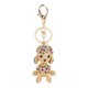 thumbnail image 1 of Emoshayoga Bonito Llavero, Diseño único, Llavero con Diamantes de Imitación, Forma de Cachorro, Resistente Y Duradero para Bolsa para Colgantes de Coche.(Vistoso), 1 of 14