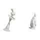 thumbnail image 5 of Figura de escritorio,Estatua de bailarina de ballet,adorno de escritorio,decoración del hogar,Estatua de bailarina moderna,regalo de cumpleaños para la oficina.,Escultura de, 5 of 8