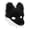 Black, variant on Realistic Wolf Mask with Teeth,Half Face Plush Fursuit Werewolf Mask,Halloween Furry Therian Fox Wolf Masks,LARP Furry Wolf Fox Headgear Accessories