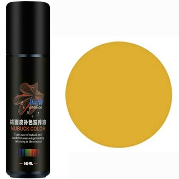 Fiudx Restaurador de Color para Gamuza, Restaura Zapatillas, Botas, Chaquetas y Bolsos Descoloridos, Nutre y Revitaliza El Cuero, Aplicador Fácil de Usar, Fijación Rápida Del Color, Botella de 75 Ml