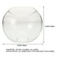 thumbnail image 3 of Lámpara de vidrio de globo cubierta de lámpara de reemplazo de lámpara de cubierta cubierta de la luz de la luz para la lámpara colgante, 3 of 5