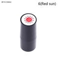 thumbnail image 1 of 1 Pcs Golf Ball Stamper Stamp Marker Various Patterns Quick Drying Durable Long Lasting Golf Accessories 6Red sun, 1 of 6