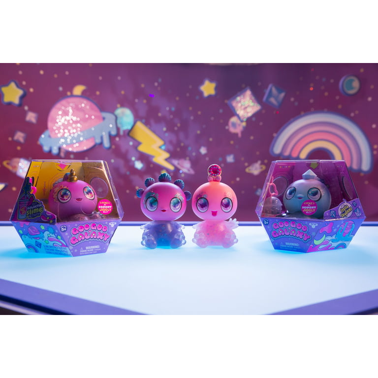 Goo Goo Galaxy Pink Blink Goo Drop Doll, with Goo Filled Light-up Body 