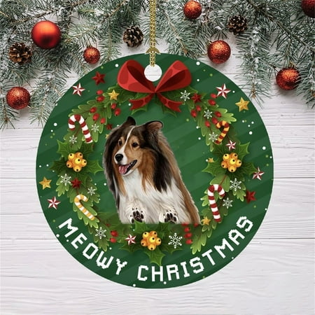 

Christmas Decorations Clearance! KITTEHIGM Christmas Funny Decoration Christmas Dog Pattern Pendant Christmas Tree Ornaments Sales ad Sales Today