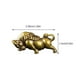 thumbnail image 3 of 2 unids Modelado de becerro Adorno Home Desktop Decor Collection Gift Golden, 3 of 5