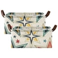 thumbnail image 3 of Complex Stars Storage Bins with Handles Foldable Storage Baskets for Shelves Organizer Cloth Baskets, 3 of 8
