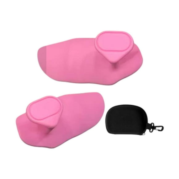 DYNWAVECA Gym Grips for Weight Lifting Pull up Grips Sturdy Barbell Bar Pads Fingerless Hand Grips for Gymnastics Training Powerlifting