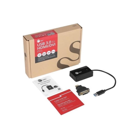 UPC: 0662774045016 | SIIG USB 3.0 to HDMI – DVI Video Adapter Pro