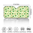 thumbnail image 7 of FORUDESIGNS Shamrock Rainbow Print Car Windshield Sun Shade Thicken Auto Window Sun Shade Visor Vehicle Dashboard Shield Protect Car from Sun Rays and Heat Damage, 7 of 7