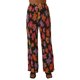 thumbnail image 5 of VISgogo, conjunto de ropa informal de 2 uds para mujer, estampado de flores/patrón abstracto, botones de solapa, camisas de manga larga, Tops con pantalones largos sueltos VISgogo  moda, 5 of 9