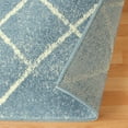 thumbnail image 4 of Lattice Modern Geometric Indoor Area Rug  by Blue Nile Nills - 4' x 6', Blue, 4 of 6