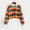 Red, variant on Turilly Womens Color Stripe Button Long Sleeve Pullover Hoodies Sweatshirt Tops Blouse