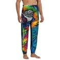 thumbnail image 4 of Kdxio Vibrant Rainbow Parrot Fantasy Pattern Joggers,Sweatpants for Men with Pockets-X-Large, 4 of 5